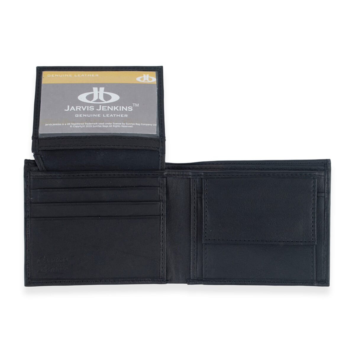 Carton Mens Bifold Wallet - Black 8102792 2