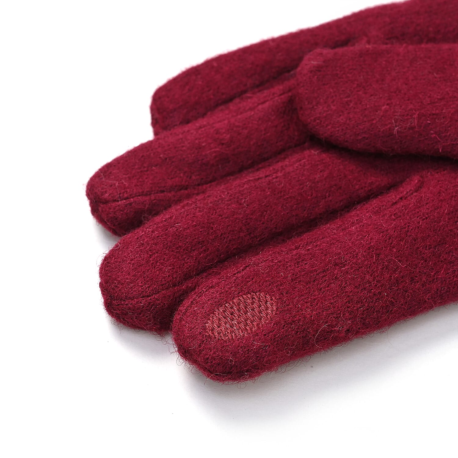 Cashmere-Blend Winter Gloves with Faux Fur Trim and Bow Detail - Touchscreen Friendly 7852900 6