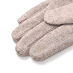 One Time Closeout - Cashmere Wool Gloves (24 x 9cm) - Beige
