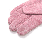 One Time Closeout - Cashmere Wool Gloves (24 x 9cm) - Pink