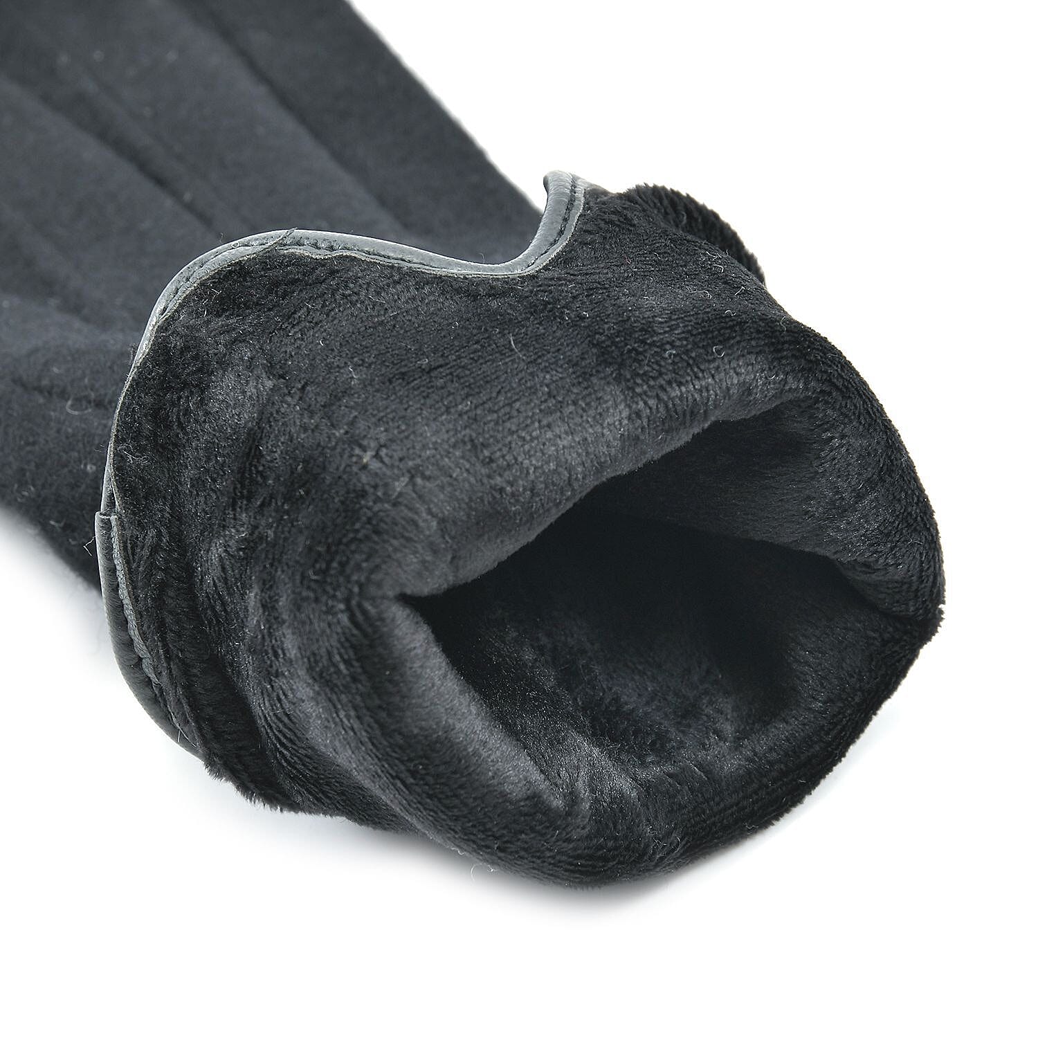 Cashmere Touch Screen Gloves (One Size Fits Most) - Black 8316550 3