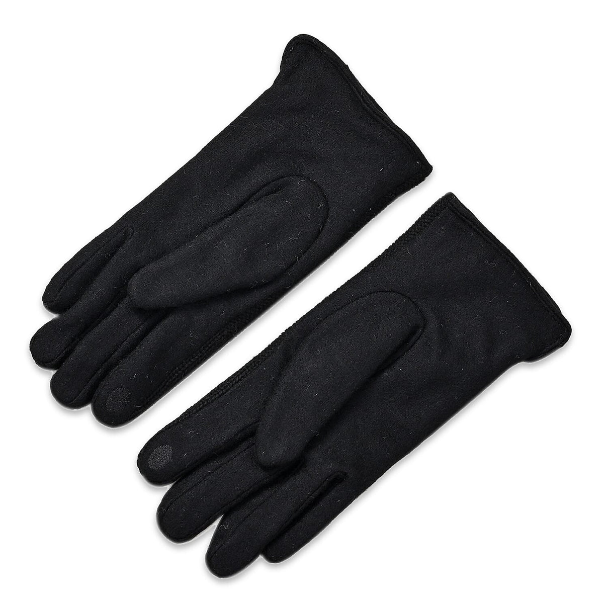 Winter Fashion Must Have - Designer Inspiration - Cashmere Wool Gloves - Black V32516398 0