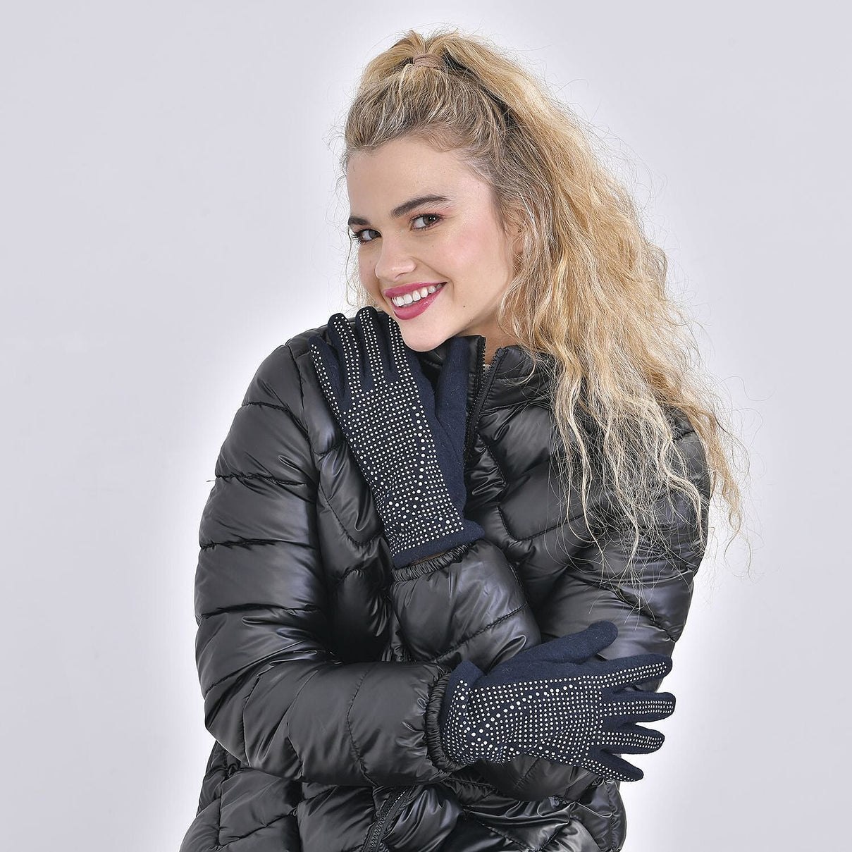 Cashmere Wool Touch Screen Gloves 7620722 1