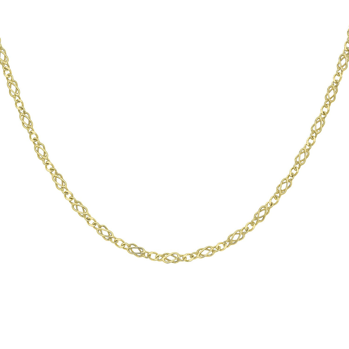 Celtic Chain 16 Inch in 9K Yellow Gold 7575792 3