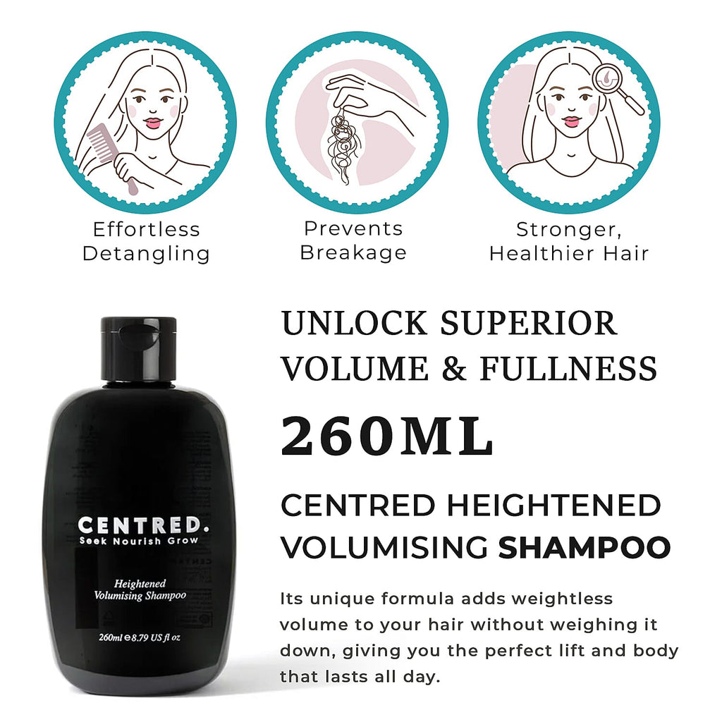 Centred Heightened Volumising Shampoo - 260ml