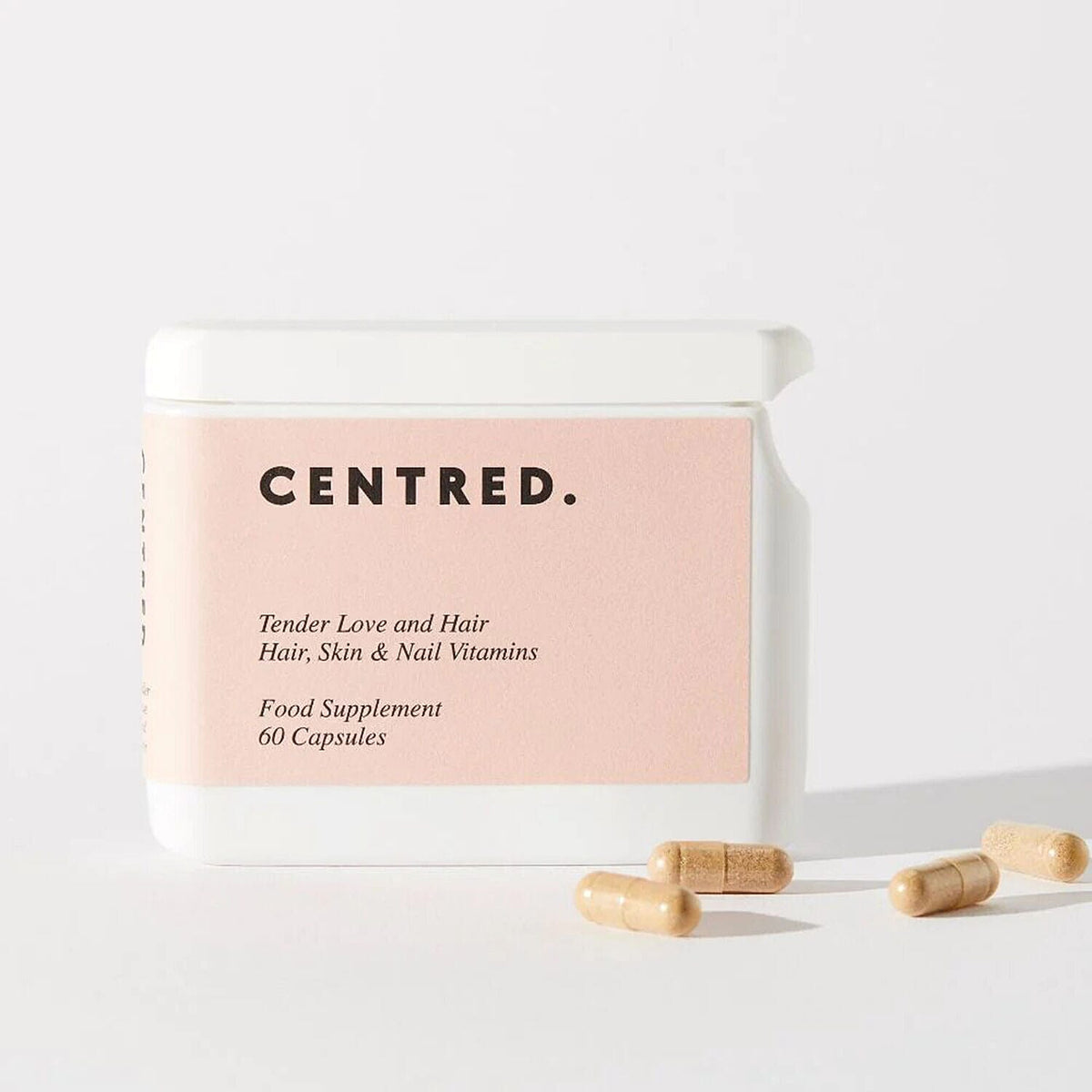 Centred Tender Love and Hair Supplement - 60 Capsules 7372583 0