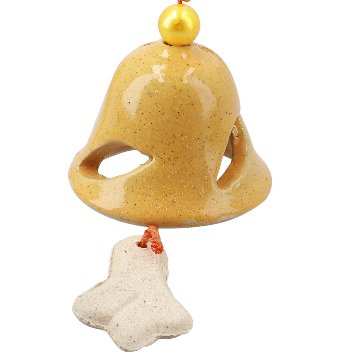 Multi-Tiered Decorative Ceramic Hanging Bells Wind Chime - Multicolour 7339946 8