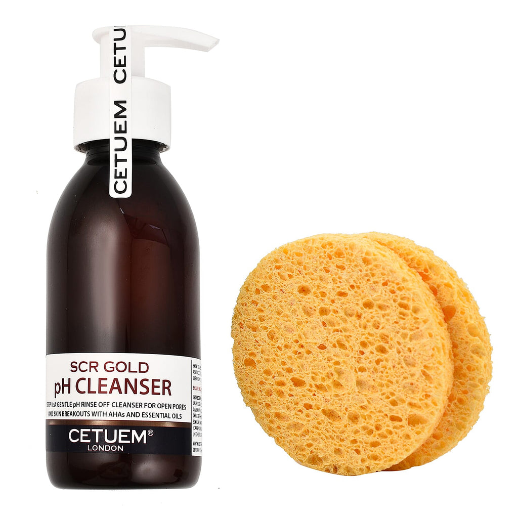 Cetuem- PH Cleanser with Free Sponge - 150ml