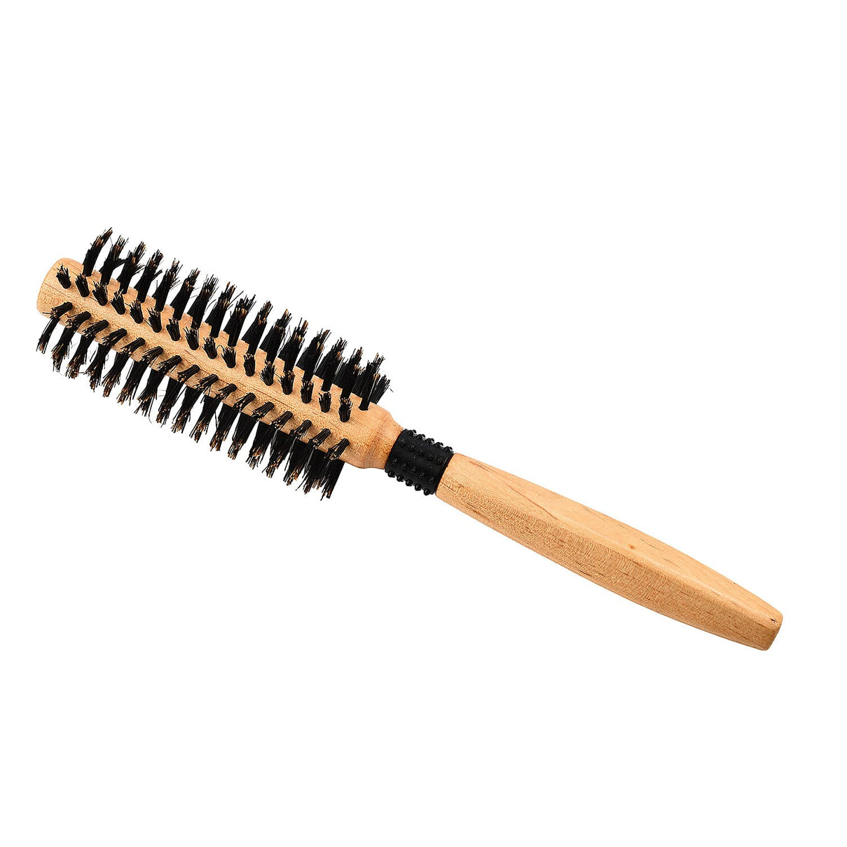 Cetuem Round Bristle Wood Handle Hair Brush (4mm Radius) 7816567 2
