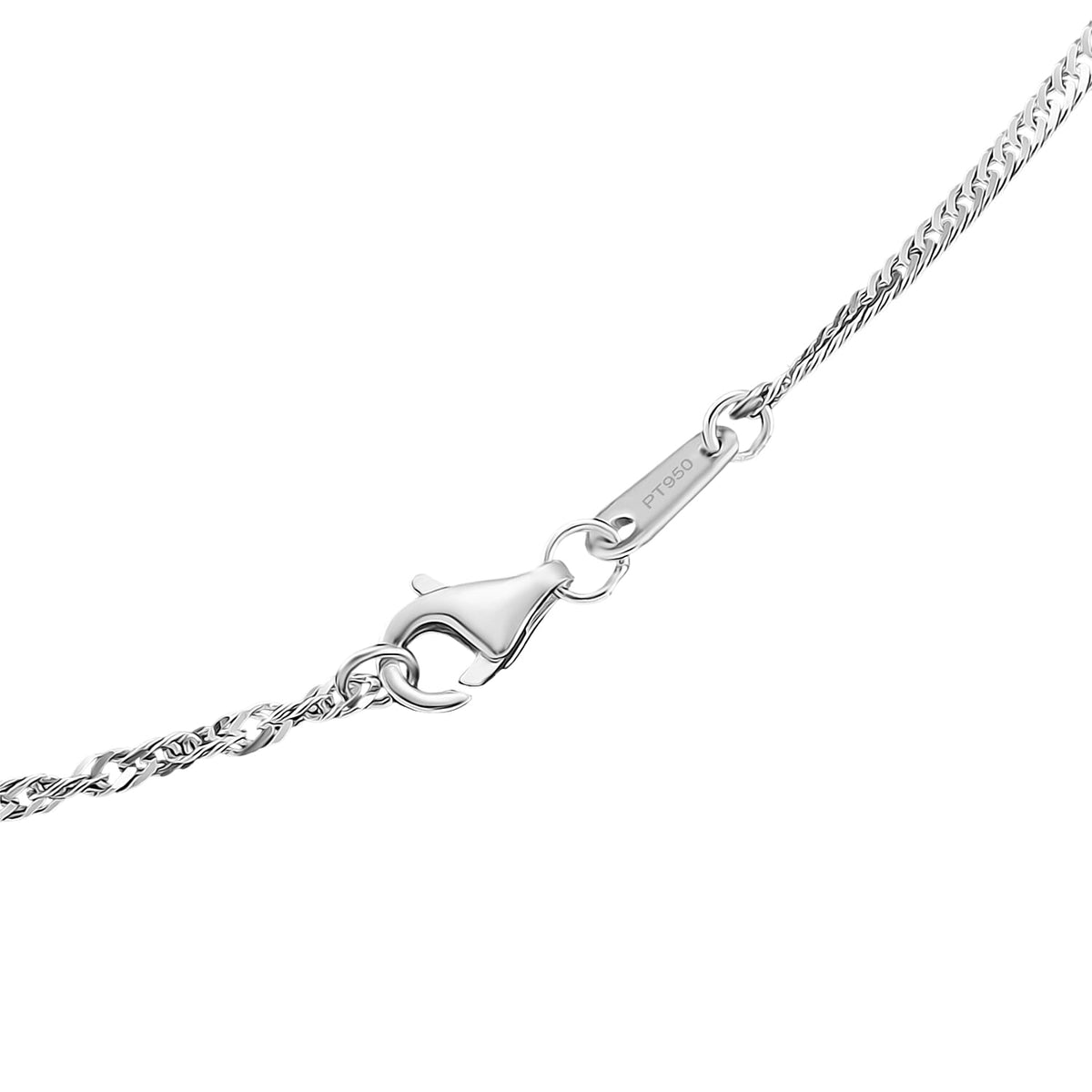 NewYork Close Out - Rhapsody 950 Platinum 1.7MM Solid Wave Necklace with Lobster Clasp 20 Inch 8295735 11