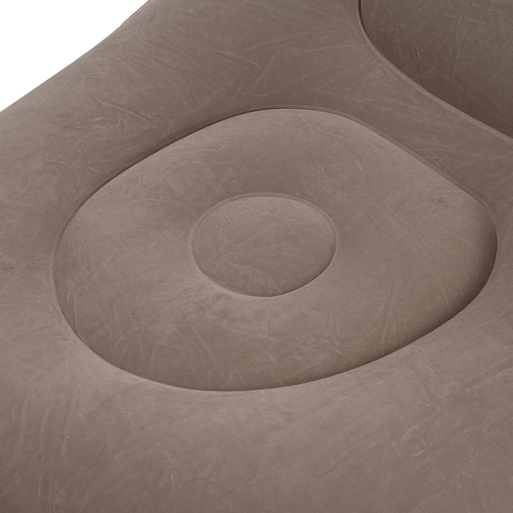 Inflatable Chair with Ottoman Footrest - Navy