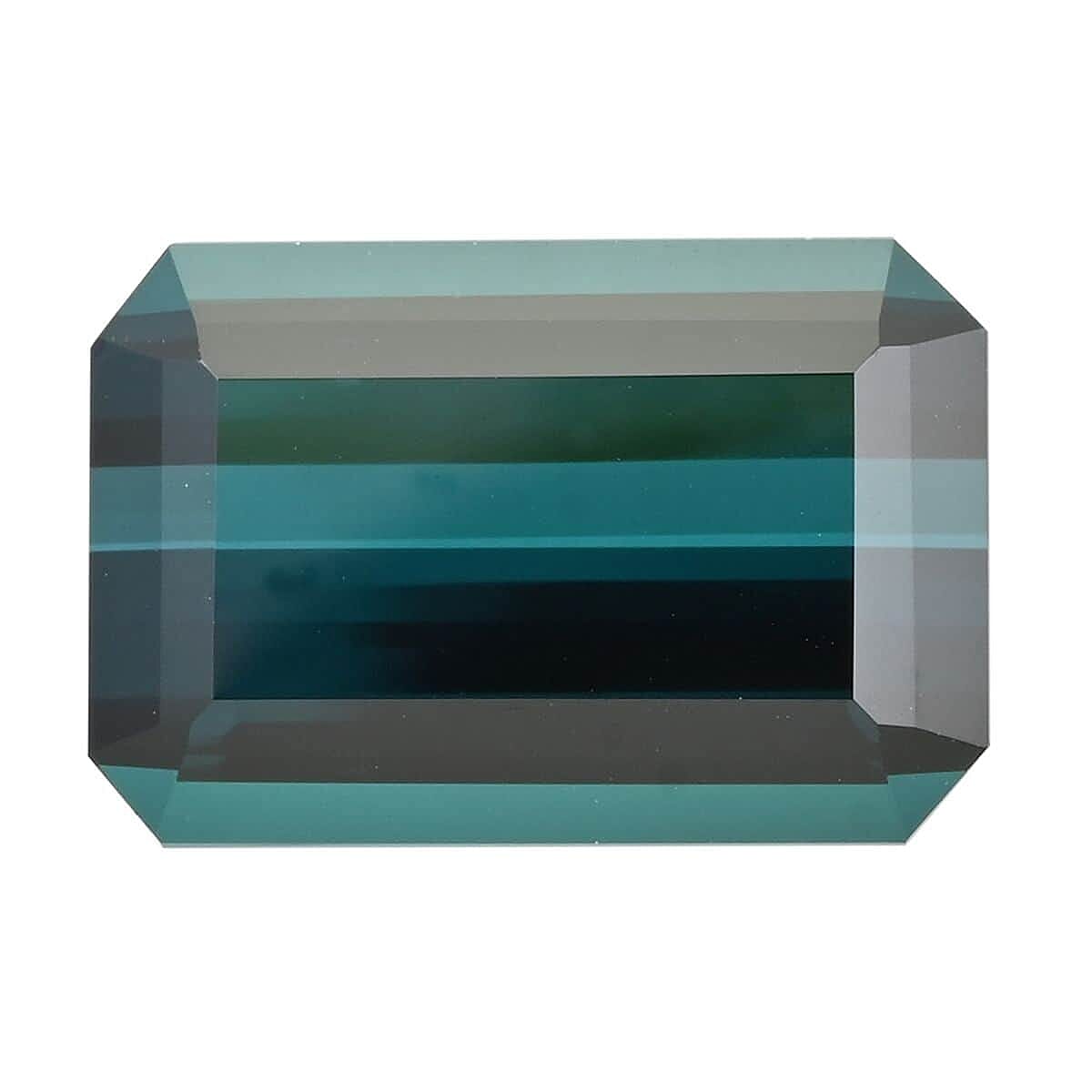 Chairman Vault Collection - Certified and Appraised AAAA Monte Belo Indicolite Loose Gemstone (Oct Shape) 15.38 ct. 7810314 0