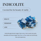 Certified and Appraised AAAA Monte Belo Indicolite Loose Gemstone (Oct Shape) 15.38 ct.