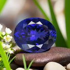 Certified and Appraised AAAA Tanzanite Loose Gemstone (Oval Shape) 23.13 ct.