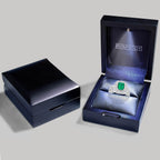 950 Platinum  AAAA  Zambian Emerald   White Diamond  VS Ring 3.24 ct,  Platinum Wt. 15.77 Gms  3.240  Ct.