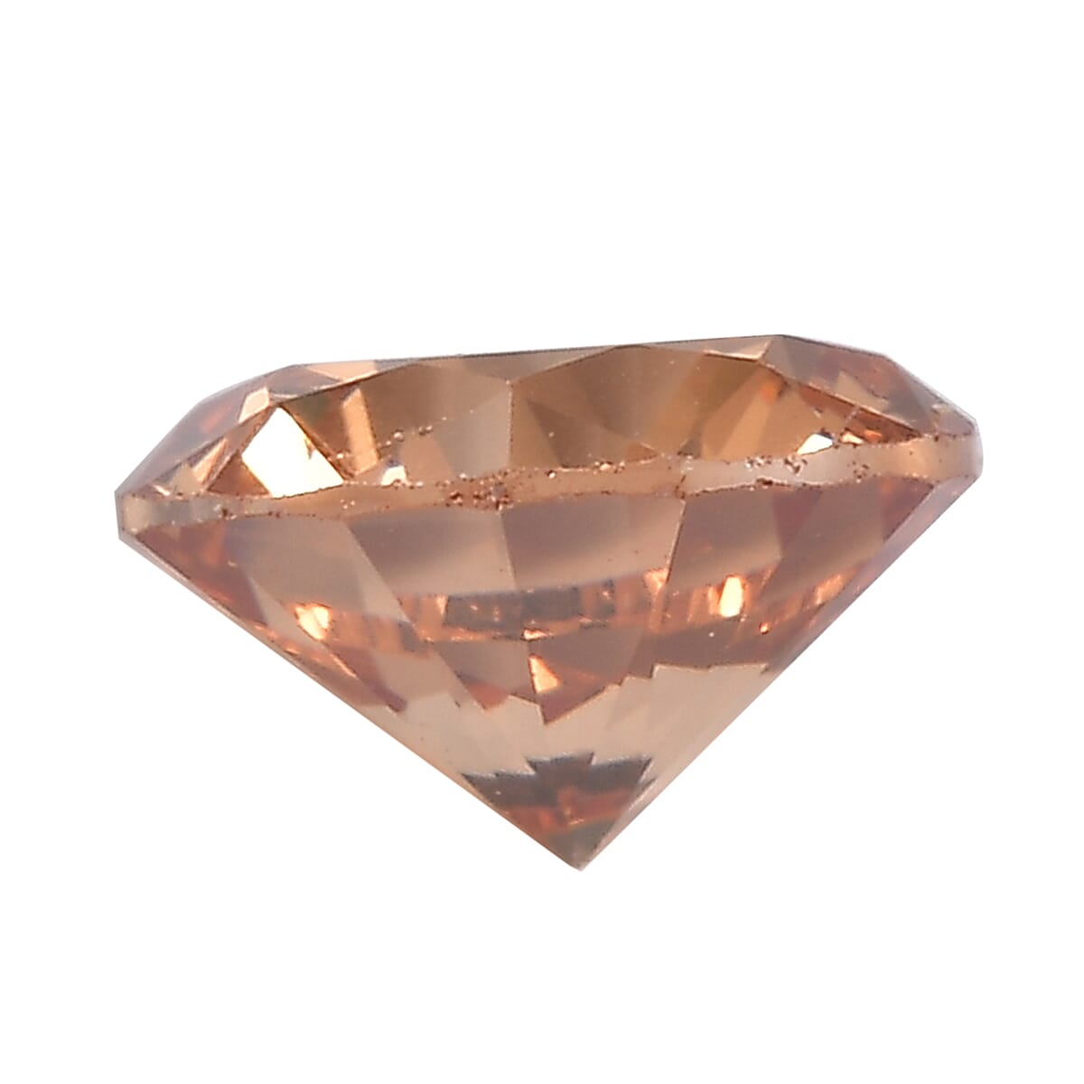 2.34 Ct. Set of 3 Champagne Cubic Zirconia Loose Gemstones in Round Shape 8063812 2
