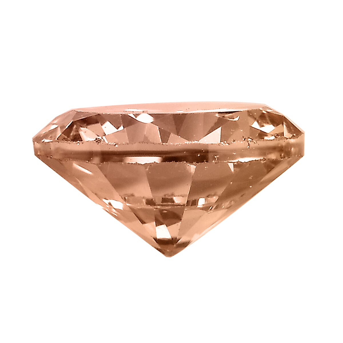 4.22 Ct. Set of 3 Champagne Cubic Zirconia Loose Gemstones in Round Shape 8063813 2