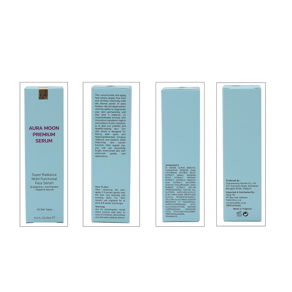 ChanSawang- Aura Moon Premium Radiance Multi-Functional Face Serum - 15ml