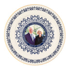 Charles & Camilla Commemorative Plate ( Diameter - 8inch) - Blue