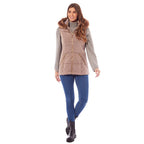 Charlotte West - HARLEY Gilet (Size-16)  - Champagne