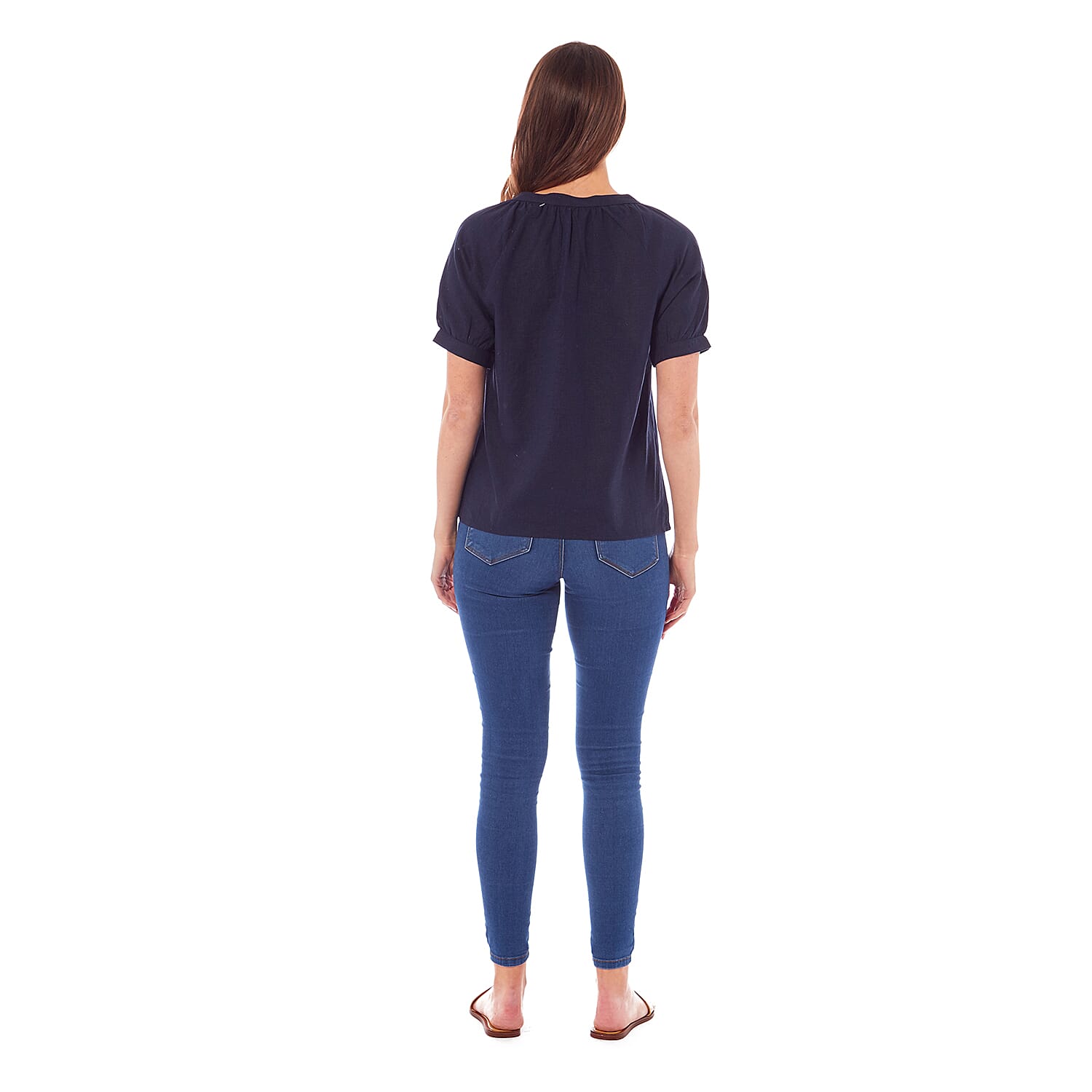 Charlotte West Ladies Linen Blend Top 7807481 5