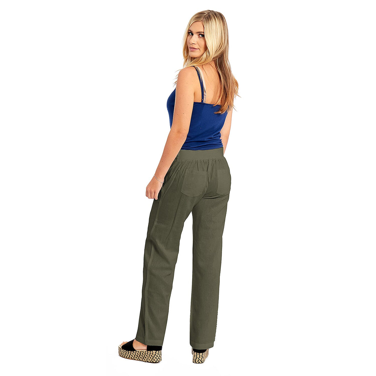 Charlotte West Linen Blend Ladies Trouser 7660882 2