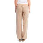Charlotte West Linen Blend Ladies Trouser (Size 12) - Stone