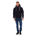 Arctic Storm Leo Fleece Unisex Hoodie - Navy