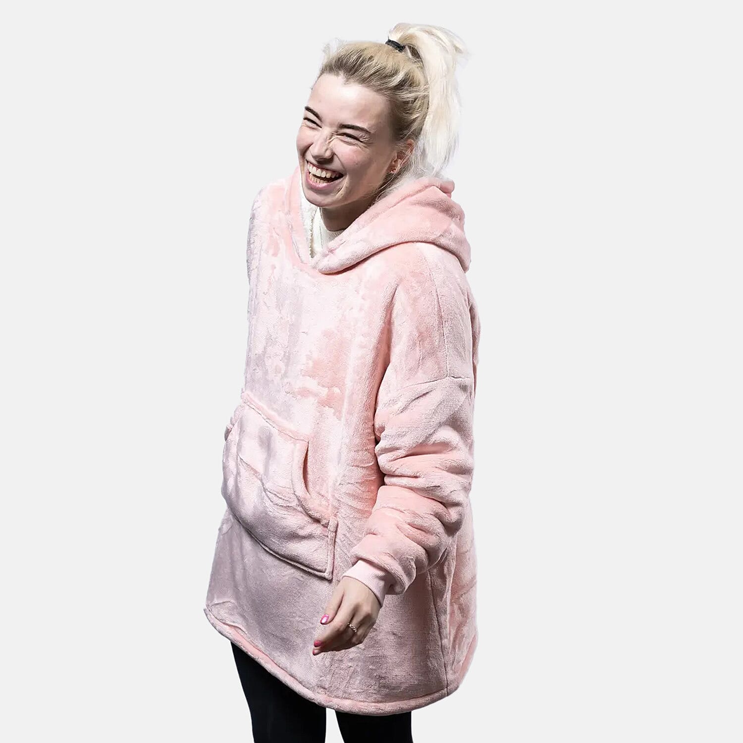 Oversized Hoodie Blanket - Pink 8326316 1