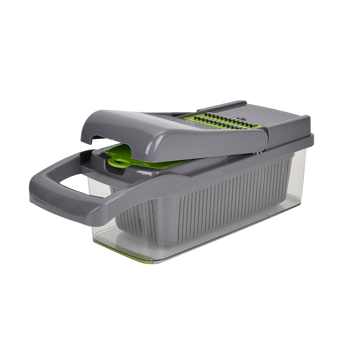 Vegetable Chopper 15-in-1 - Grey and Green V32512513 1