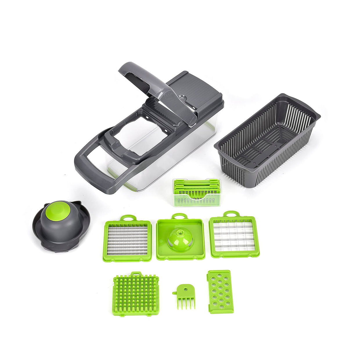 Vegetable Chopper 15-in-1 - Grey and Green V32512513 5