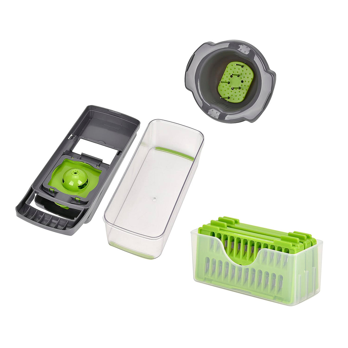Vegetable Chopper 15-in-1 - Grey and Green V32512513 6