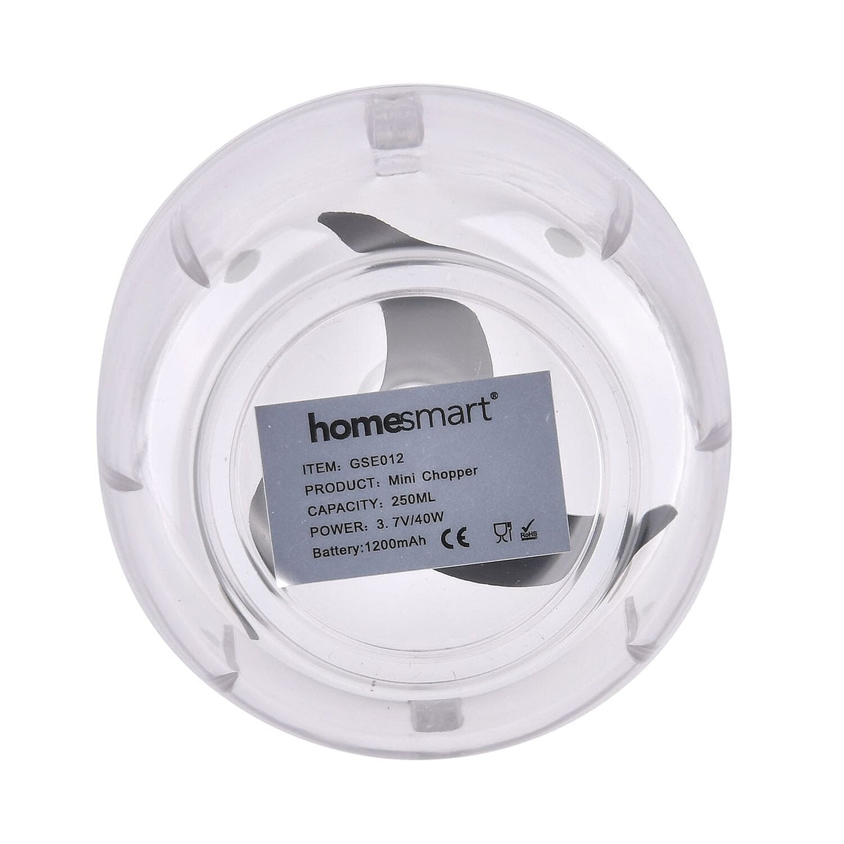 Home Smart Mini Chopper, Rechargeable, Portable and Wireless (Battery 1200Mah, 40w) 7566708 6