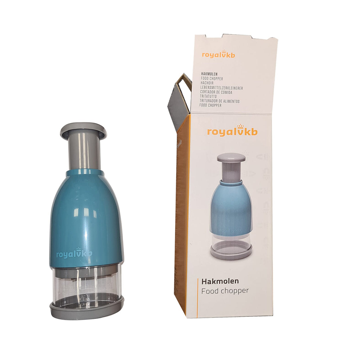 Royal Vkb Food Chopper - Blue and Grey 7806958 0