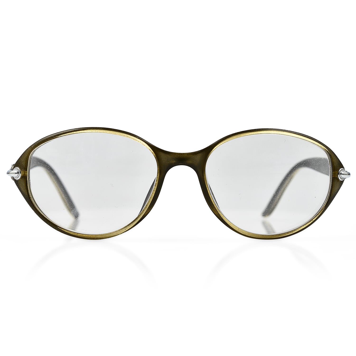 Christian Dior Oval Readers (Power 2.5) - Green 7726047 0