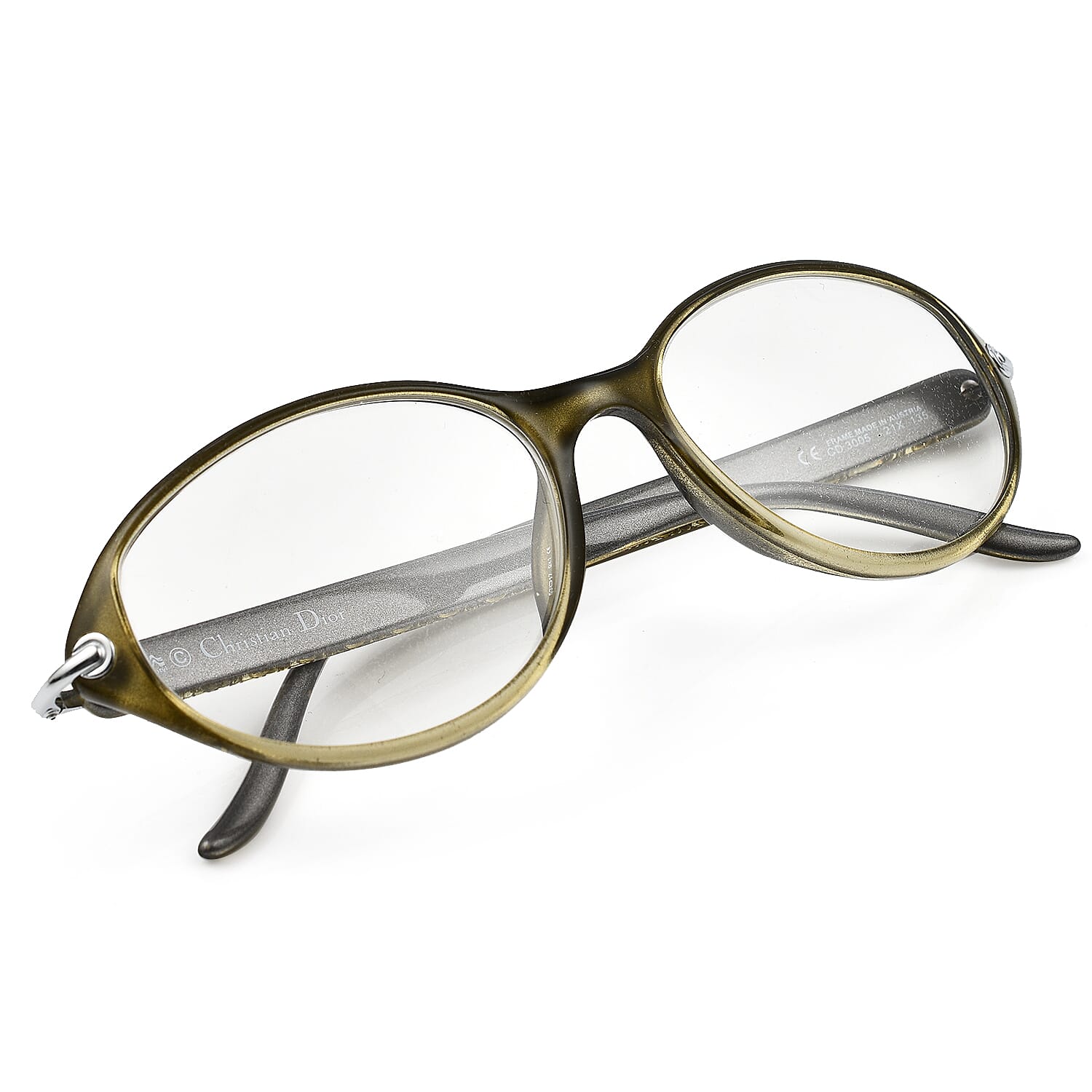 Christian Dior Oval Readers (Power 2.5) - Green 7726047 4
