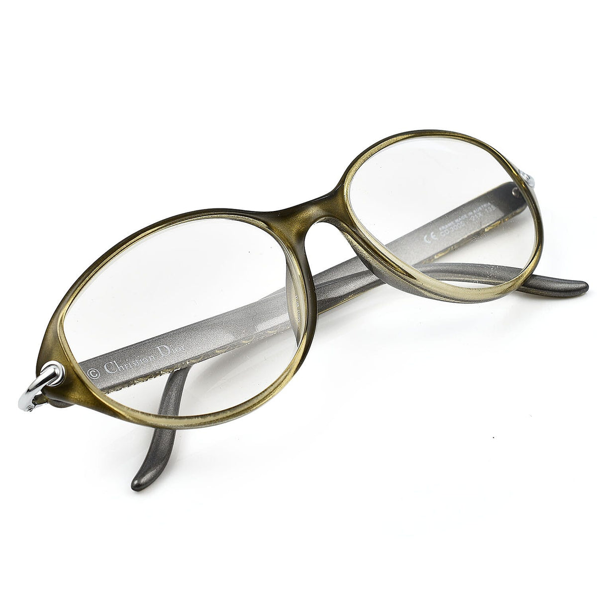Christian Dior Oval Readers (Power 3.0) - Green 7726050 4