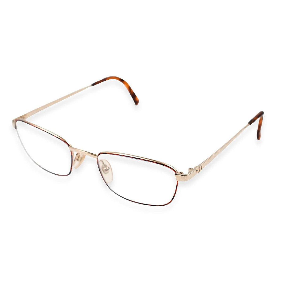 Christian Dior Rectangular Metal Tort Frame Readers (Power 2.0) 7726077 4
