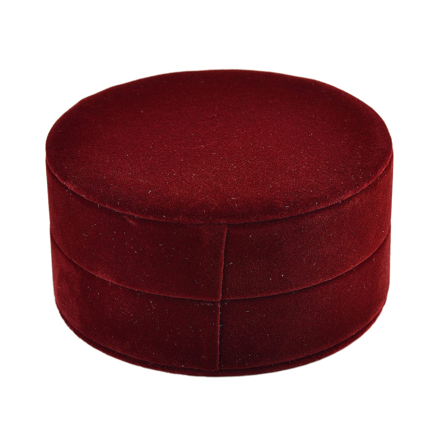 Christmas Dark Red Velvet Solid Earrings box (Size 9x4.5cm) 7979140 1