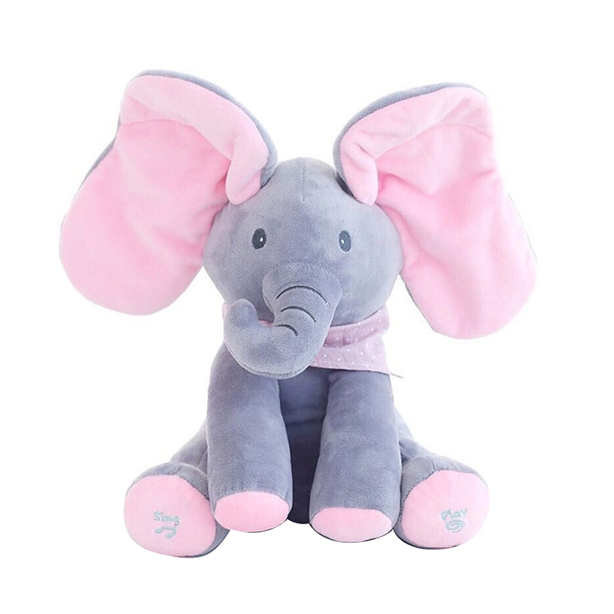 Peek A Boo Plush Elephant 7278857 0