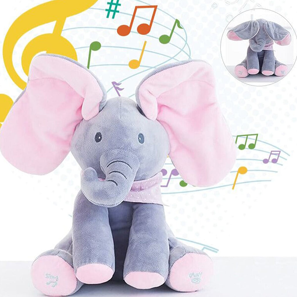 Christmas Gift Idea- Peek A Boo Plush Elephant