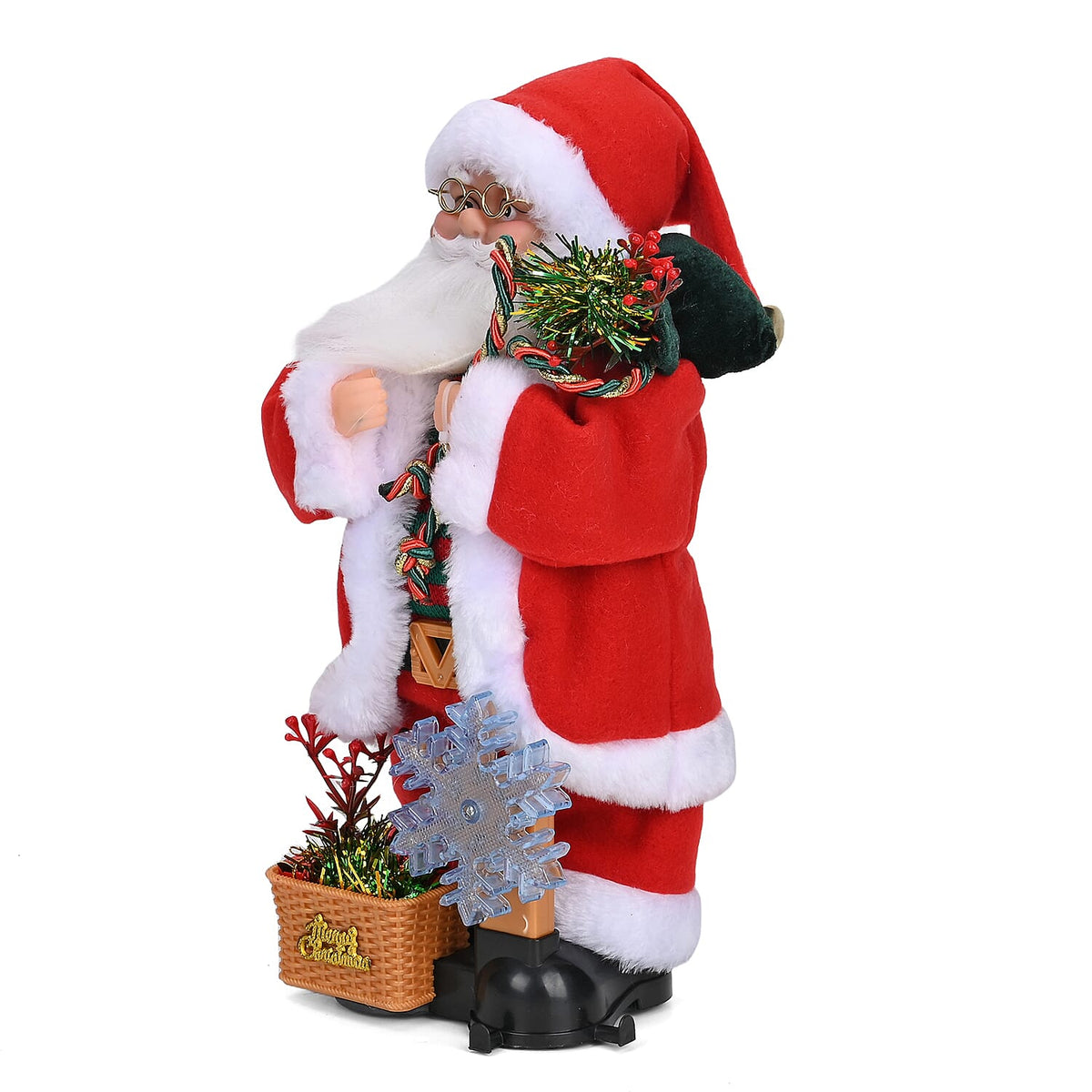 Christmas Ornament Electronic Santa Claus with Guitar 7835598 7
