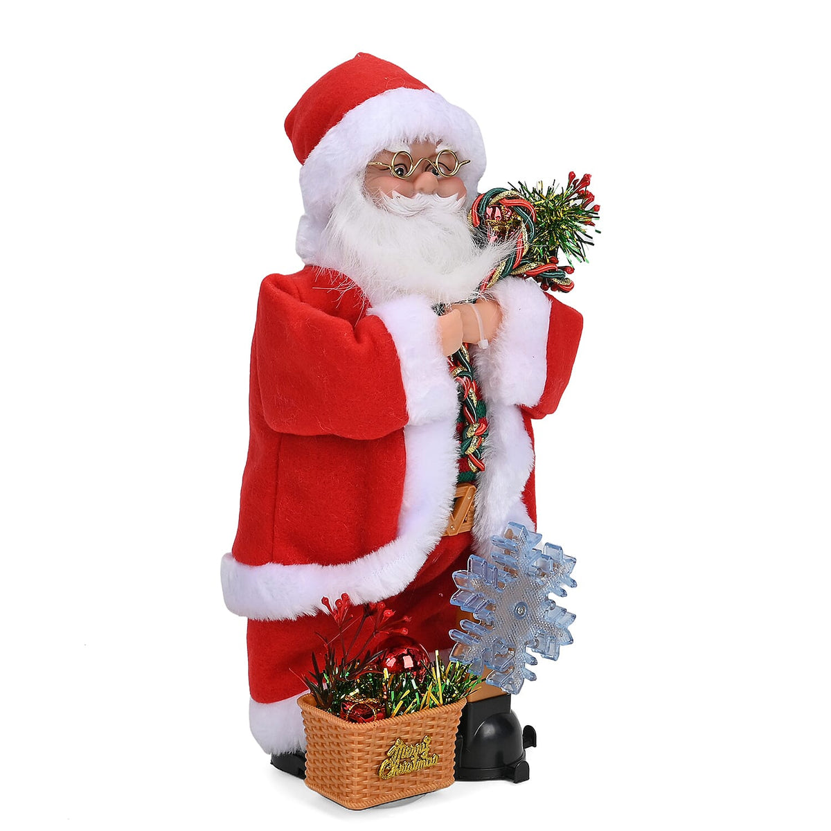 Christmas Ornament Electronic Santa Claus with Guitar 7835598 9