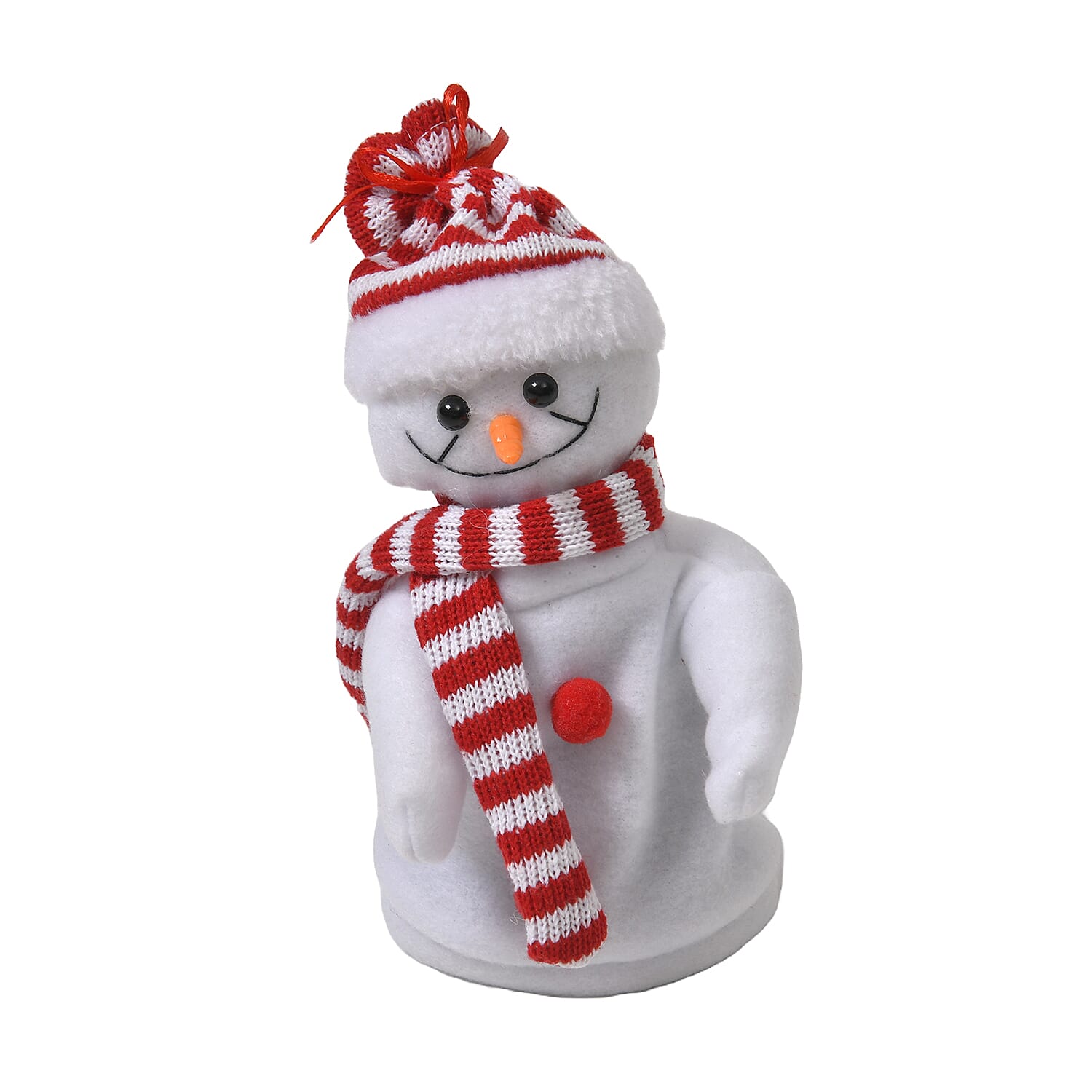 Stuffed Dancing Snow Man (3xAAA Battery not inc.) - White 7851369 0
