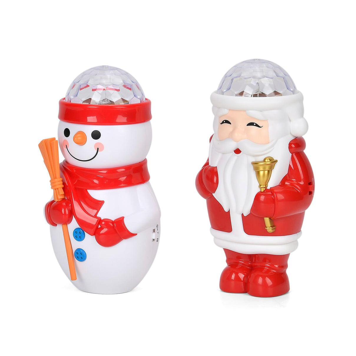 Set of 2 Christmas Music Projectors -Snowman and Santa 7806839 2