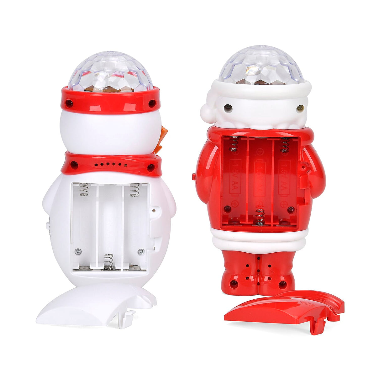 Set of 2 Christmas Music Projectors -Snowman and Santa 7806839 4