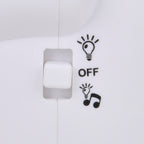 Set of 2 Christmas Music Projector Snowmen & Santa - White & Red