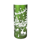 Luxa Snowies Santa Medium Table Lamp - Green