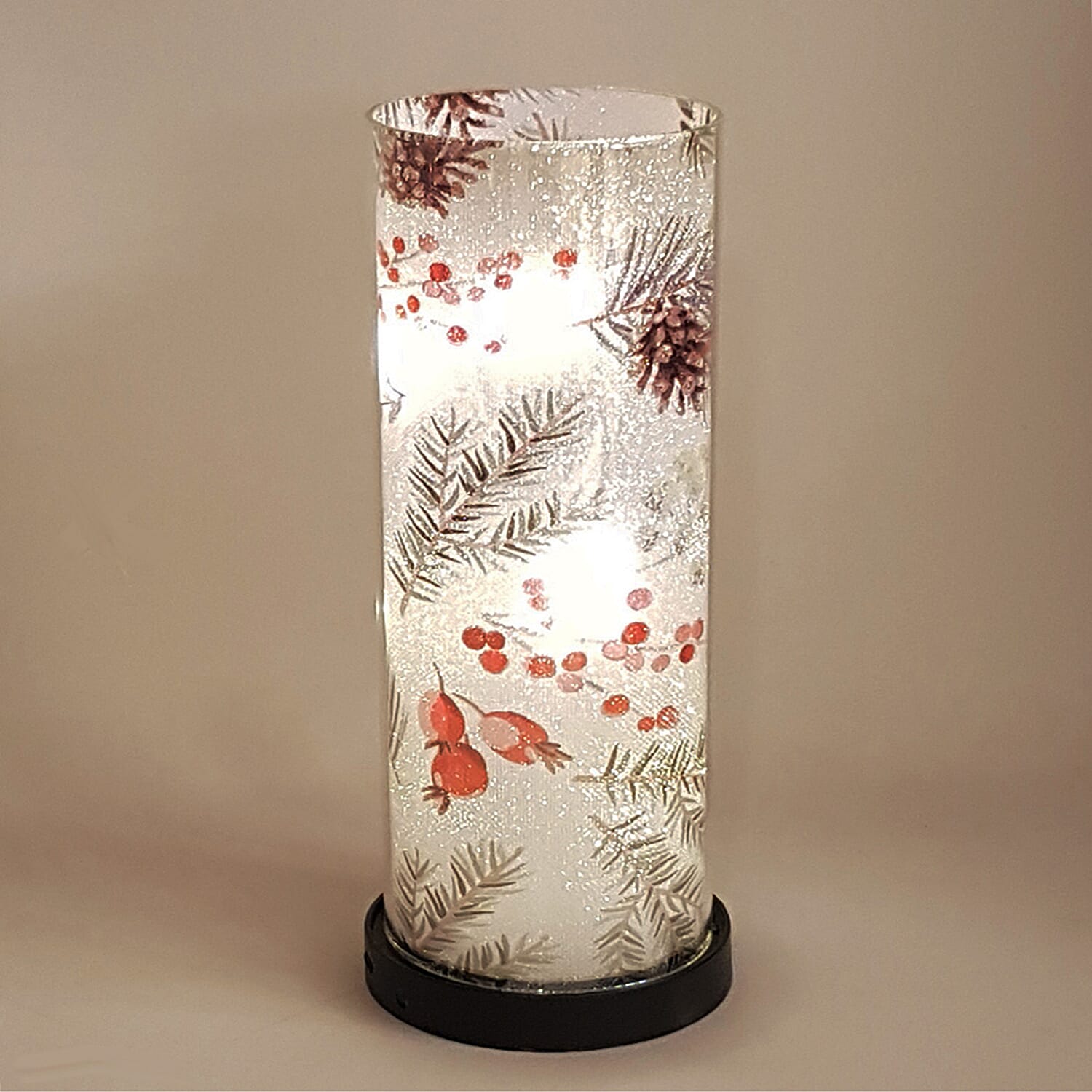 Luxa Sparklers Winter Berries Table Lamp 7939177 1