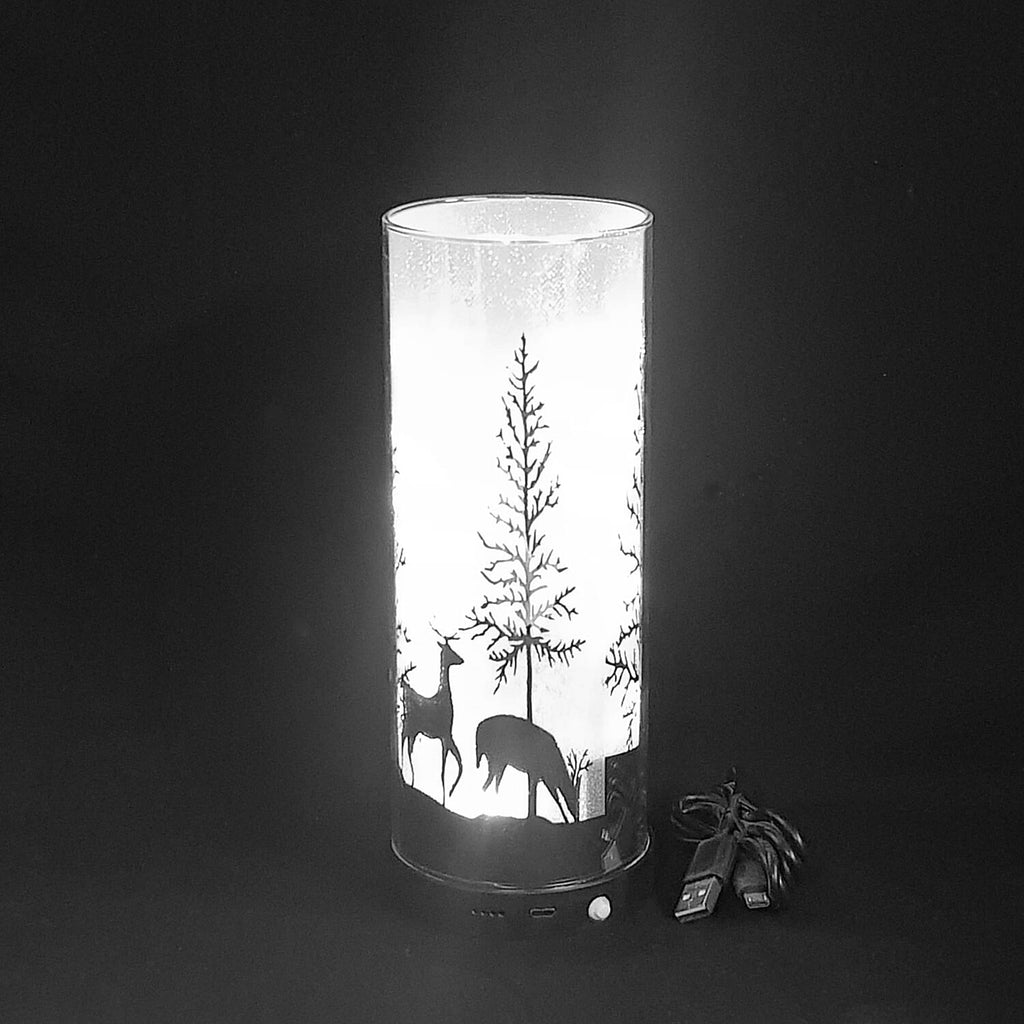 Deer Park Sparkler Decorative Accents (Large, 21x8.5cm) - White